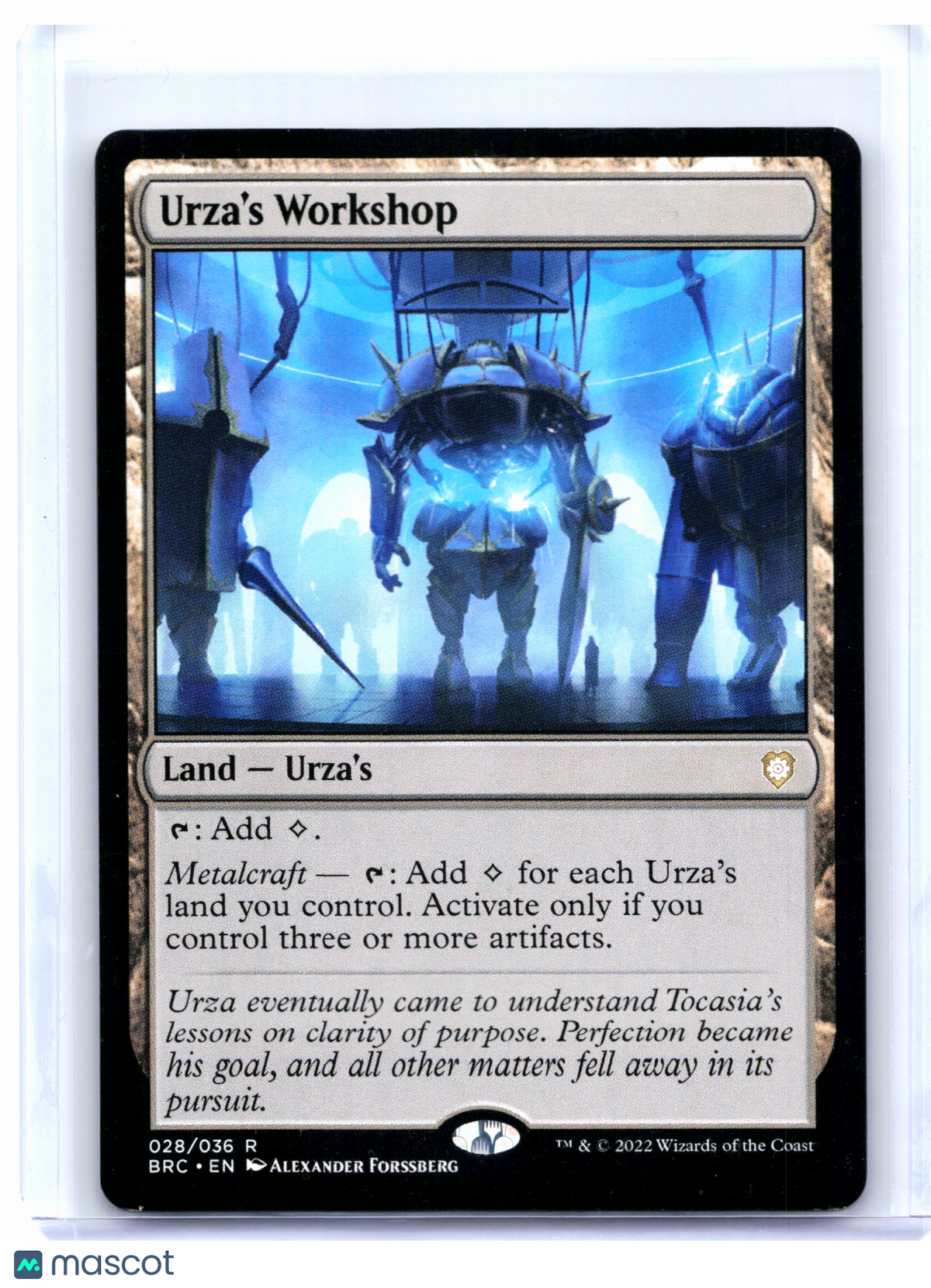2022 Magic: TG—Urza's Workshop #028 The Brothers' War Commander—Rare Nonfoil