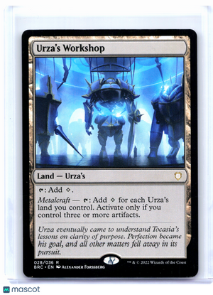 2022 Magic: TG—Urza's Workshop #028 The Brothers' War Commander—Rare Nonfoil