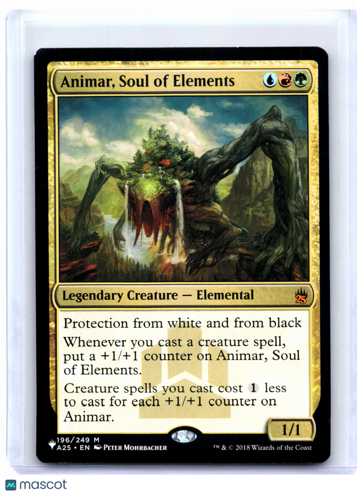 2020 Magic: TG—Animar, Soul of Elements #196 The List Reprints—Nonfoil [LP]