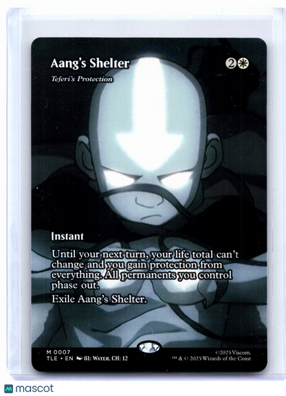 2025 Magic: The Gathering—Aang's Shelter (Borderless) #0007 TLE—Mythic Nonfoil