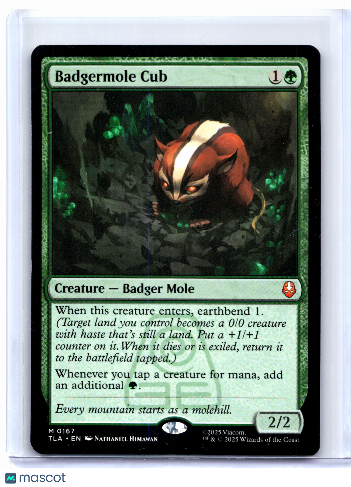 2025 Magic: TG—Badgermole Cub #0167 Avatar: The Last Airbender—Mythic Nonfoil