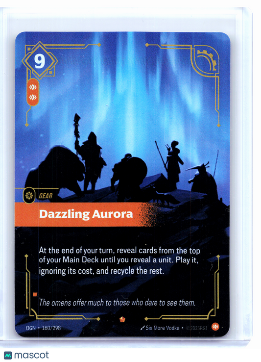 2025 Riftbound—Dazzling Aurora #160/298 Origins—Epic Foil