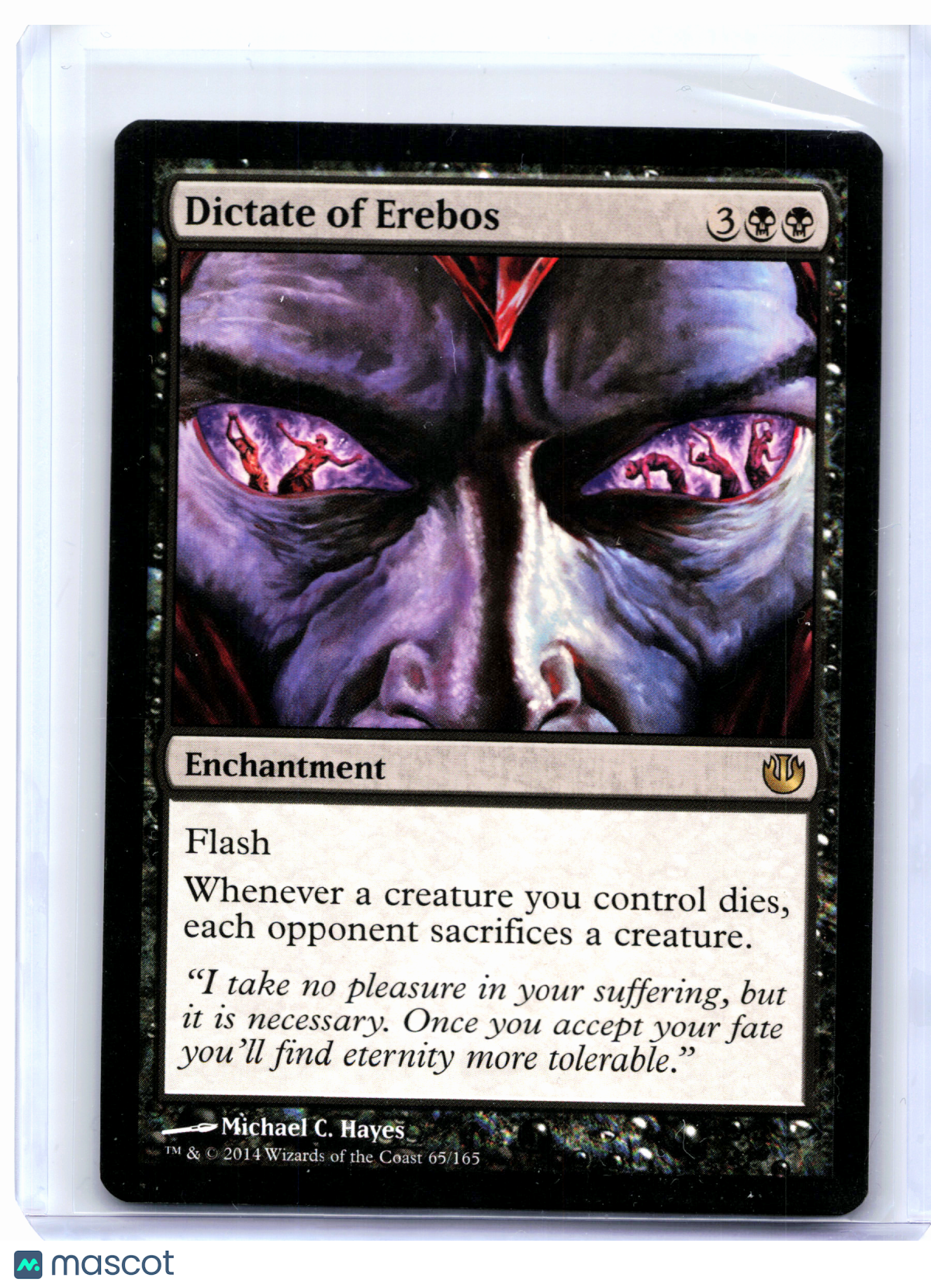 2014 Magic: The Gathering—Dictate of Erebos #65 Journey into Nyx—Rare Nonfoil