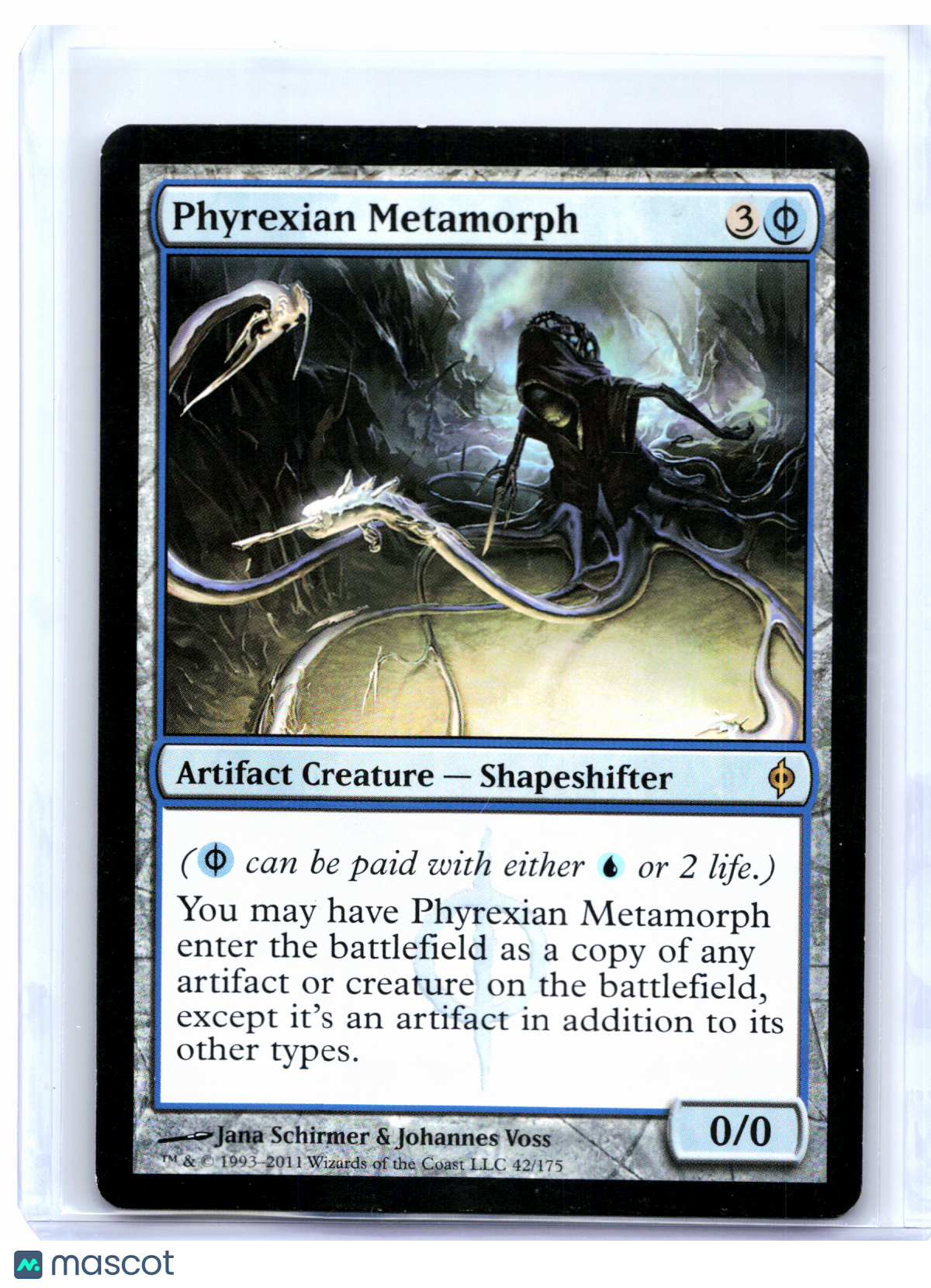 2011 Magic: The Gathering—Phyrexian Metamorph #42 New Phyrexia—Rare Nonfoil [LP]