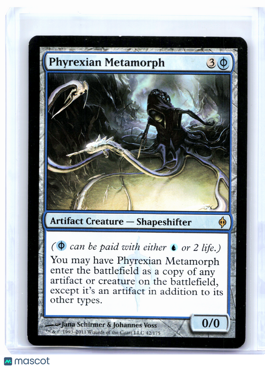 2011 Magic: The Gathering—Phyrexian Metamorph #42 New Phyrexia—Rare Nonfoil [LP]