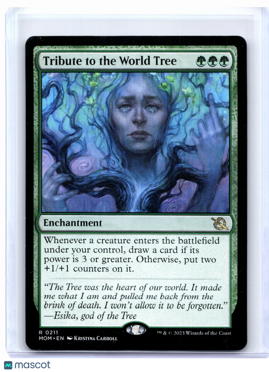 2023 Magic: TG—Tribute to the World Tree #0211 March of the Machine—Rare Nonfoil