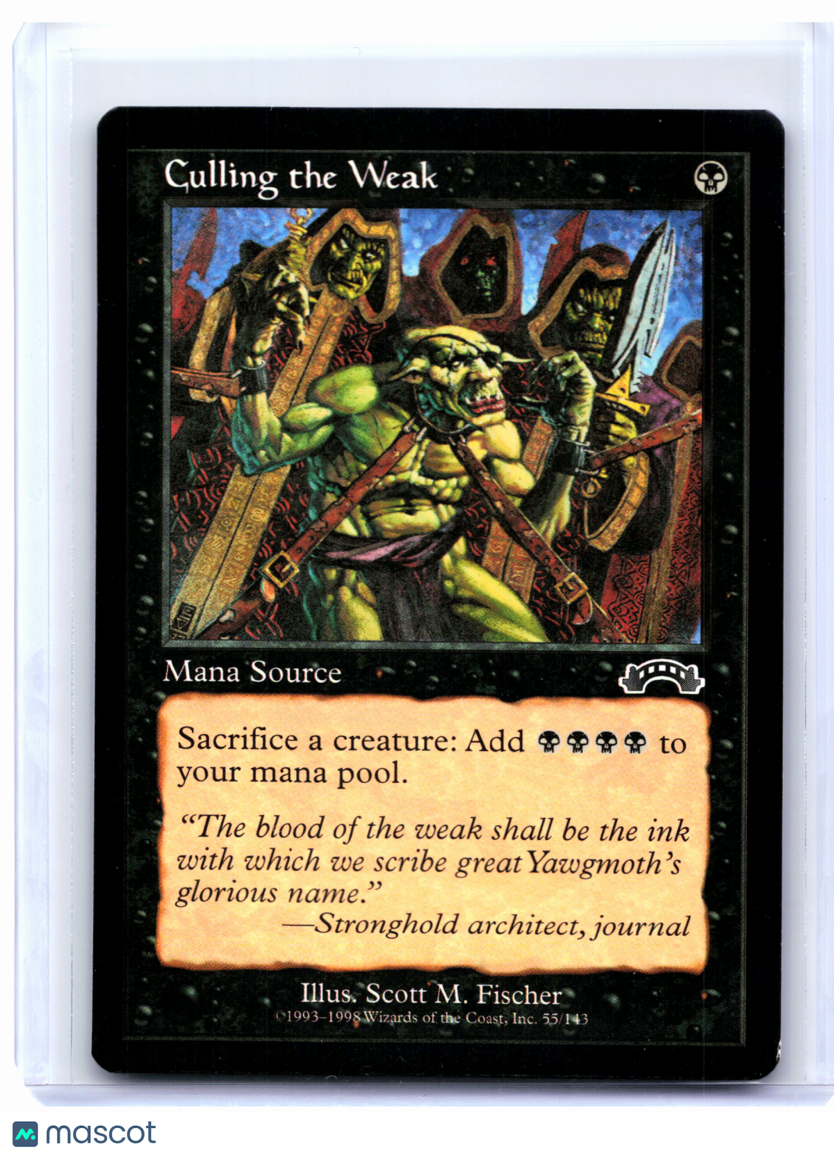 1998 Magic: TG—Culling the Weak #55 Exodus—Common Nonfoil [Lightly Played]