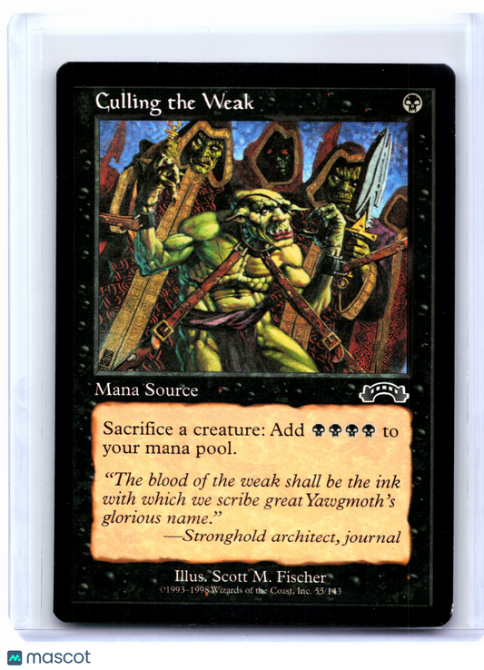 1998 Magic: TG—Culling the Weak #55 Exodus—Common Nonfoil [Lightly Played]