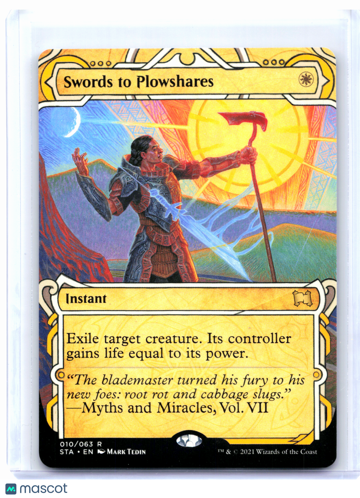 2021 Magic: TG—Swords to Plowshares #010 Strixhaven: Mystical Archive—Nonfoil