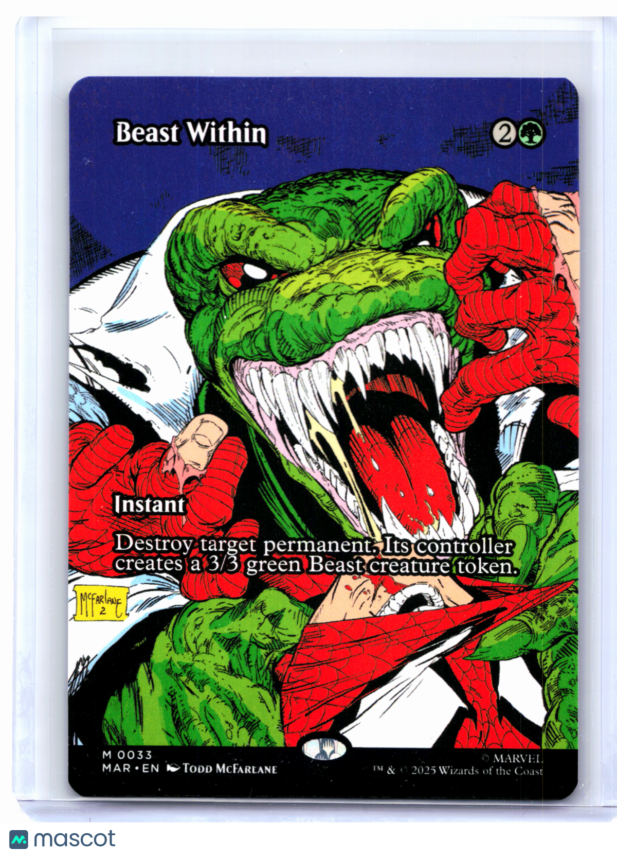 2025 Magic: The Gathering—Beast Within (Borderless) #0033 MAR—Mythic Nonfoil