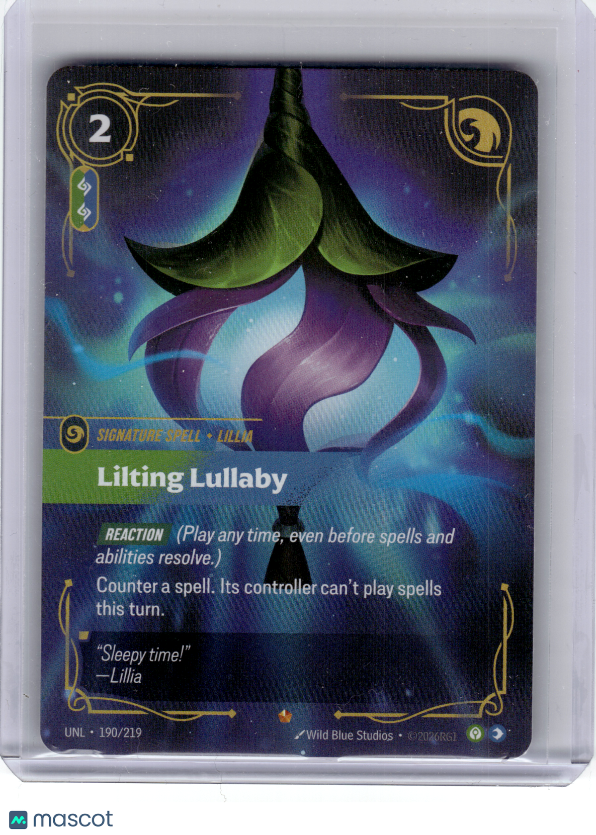 2024 Riftbound—Lillia #190/219 Unleashed—Epic Foil