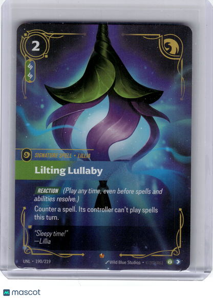 2024 Riftbound—Lillia #190/219 Unleashed—Epic Foil