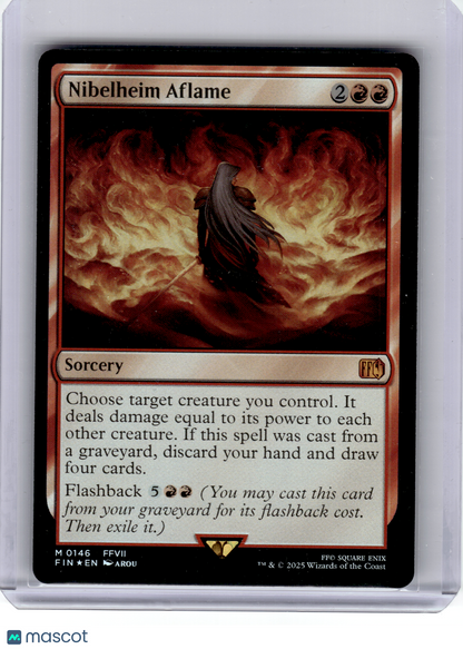 2025 Magic: The Gathering—Nibelheim Aflame #146 FINAL FANTASY—Mythic Foil