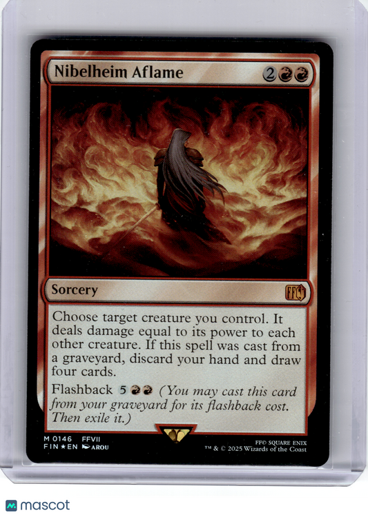 2025 Magic: The Gathering—Nibelheim Aflame #146 FINAL FANTASY—Mythic Foil