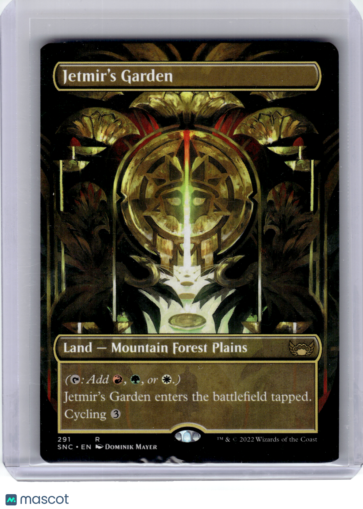 2022 Magic: The Gathering—Jetmir's Garden #291 SNC—Rare Non Foil (Boarderless)