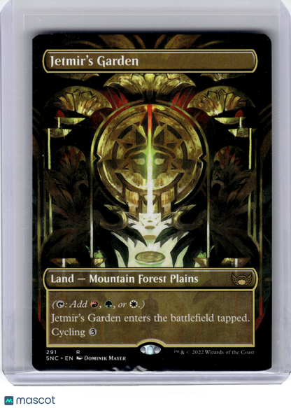 2022 Magic: The Gathering—Jetmir's Garden #291 SNC—Rare Non Foil (Boarderless)