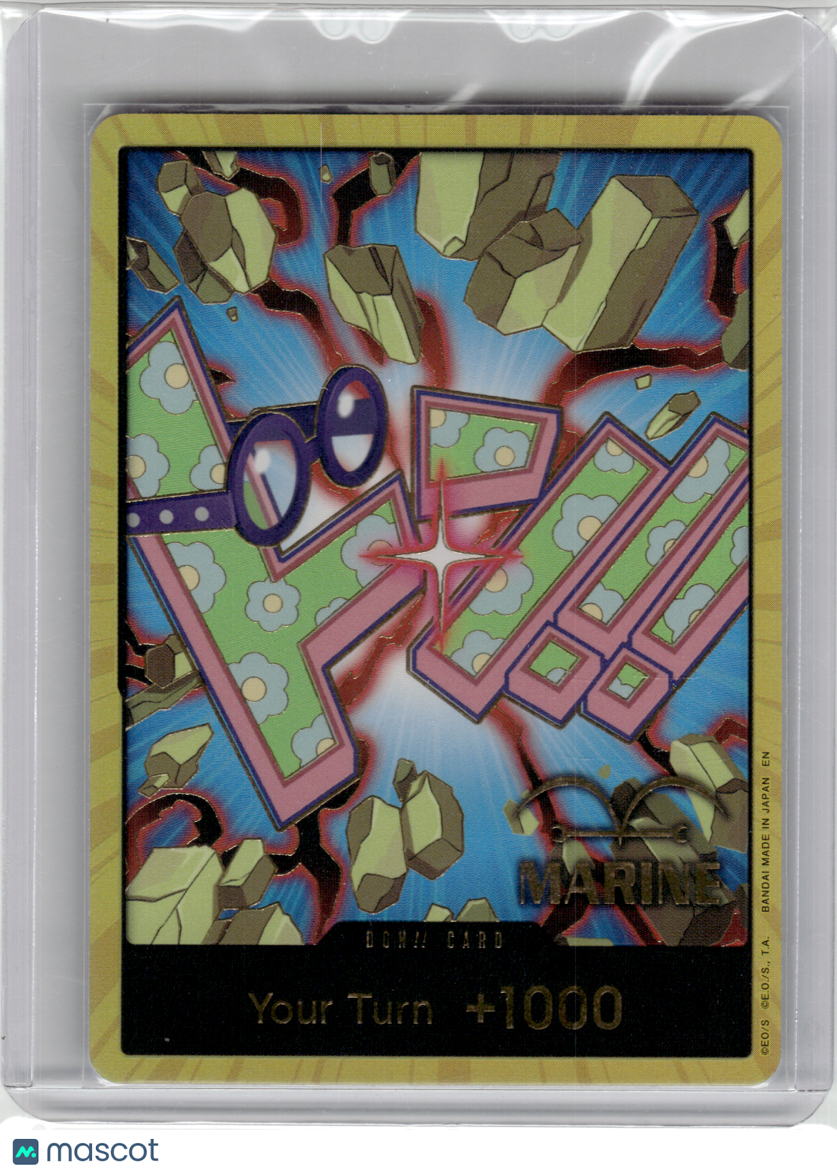 2025 One Piece—Don!! Card (Koby)(Gold) The Best Vol. 2 (Premium)—Don!! Foil