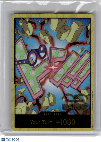 2025 One Piece—Don!! Card (Koby)(Gold) The Best Vol. 2 (Premium)—Don!! Foil