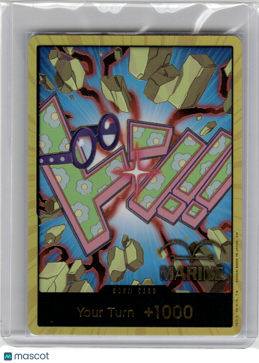 2025 One Piece—Don!! Card (Koby)(Gold) The Best Vol. 2 (Premium)—Don!! Foil