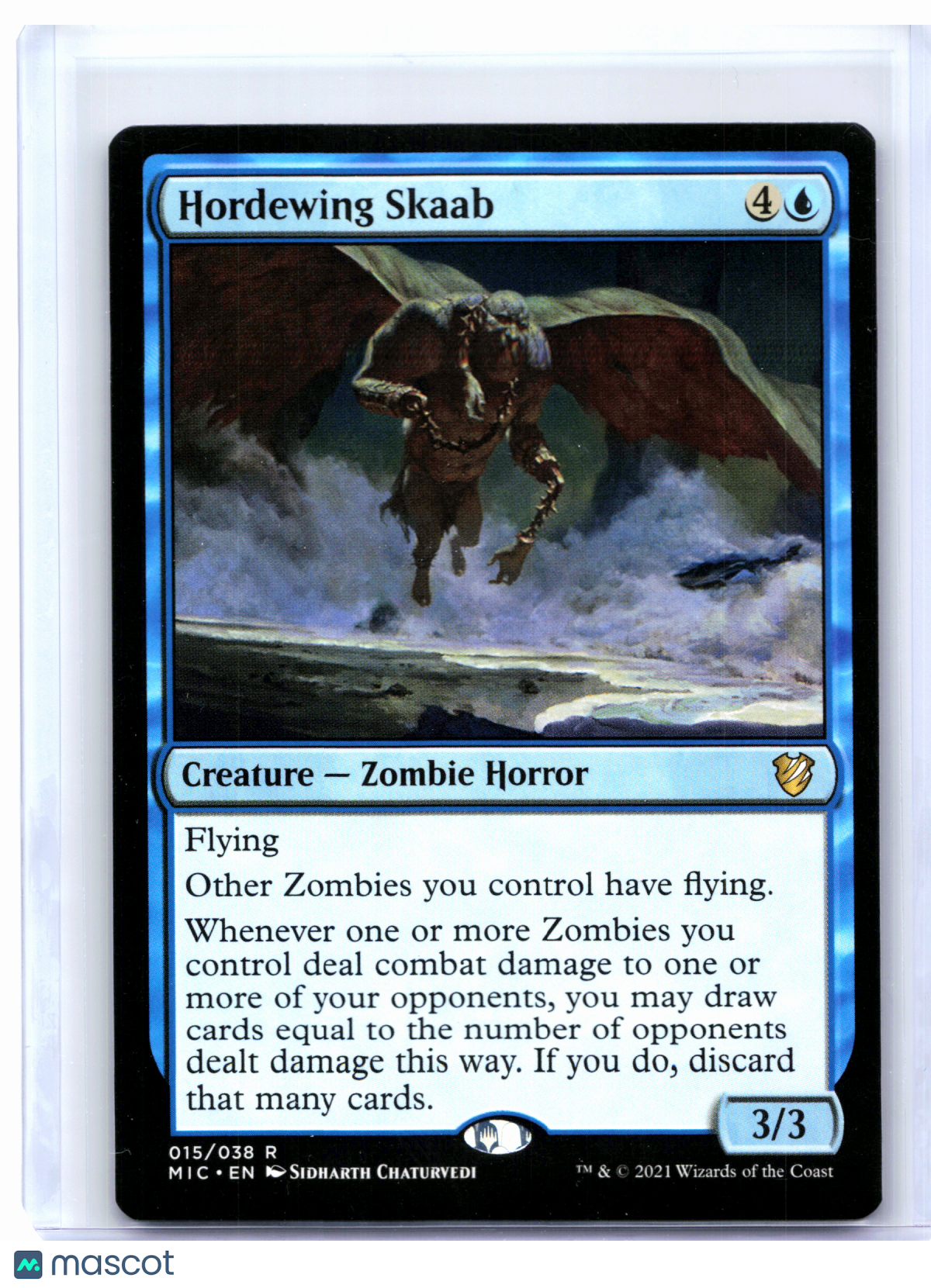 2021 Magic: TG—Hordewing Skaab #015 Innistrad: Midnight Hunt Commander—Nonfoil