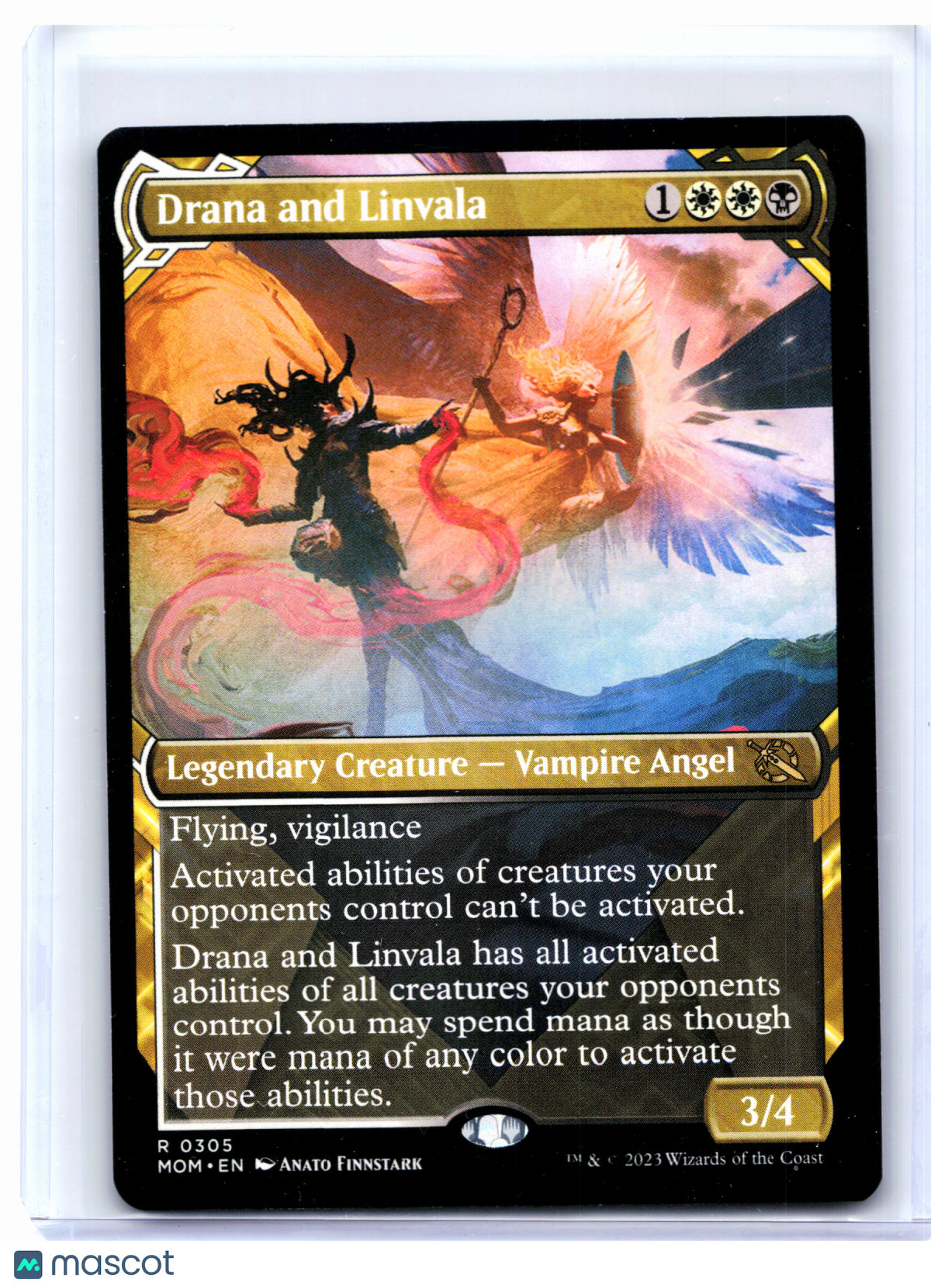 2023 Magic: TG—Drana and Linvala (Showcase) #0305 March of the Machine—Nonfoil