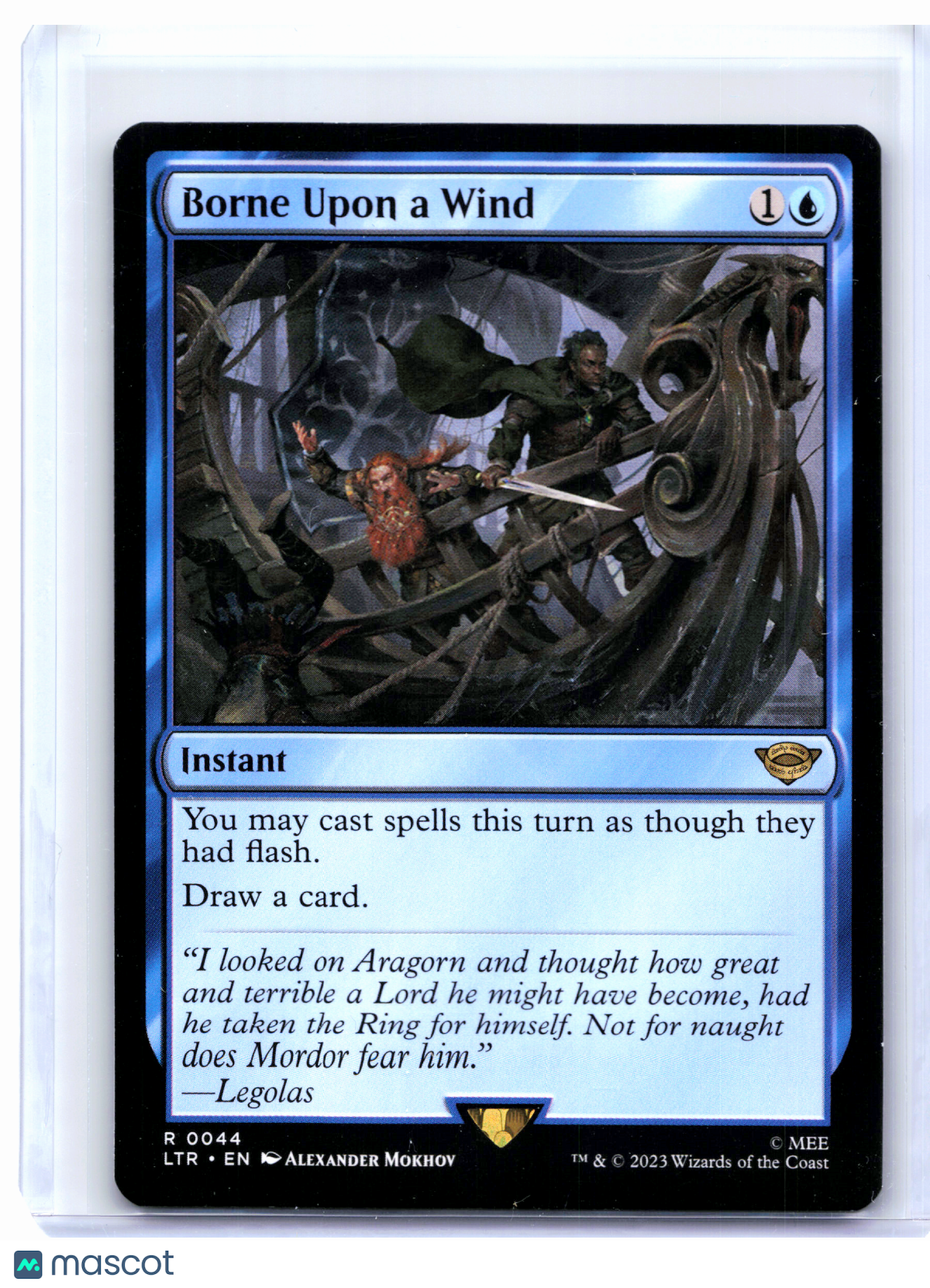 2023 Magic: The Gathering—Borne Upon a Wind #0044 LTR—Rare Nonfoil