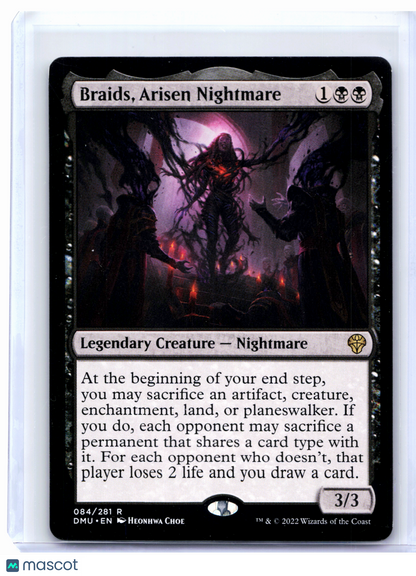 2022 Magic: TG—Braids, Arisen Nightmare #084 Dominaria United—Rare Nonfoil