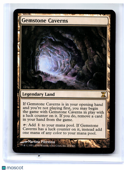 2006 Magic: The Gathering—Gemstone Caverns #274 Time Spiral—Rare Nonfoil [MP]