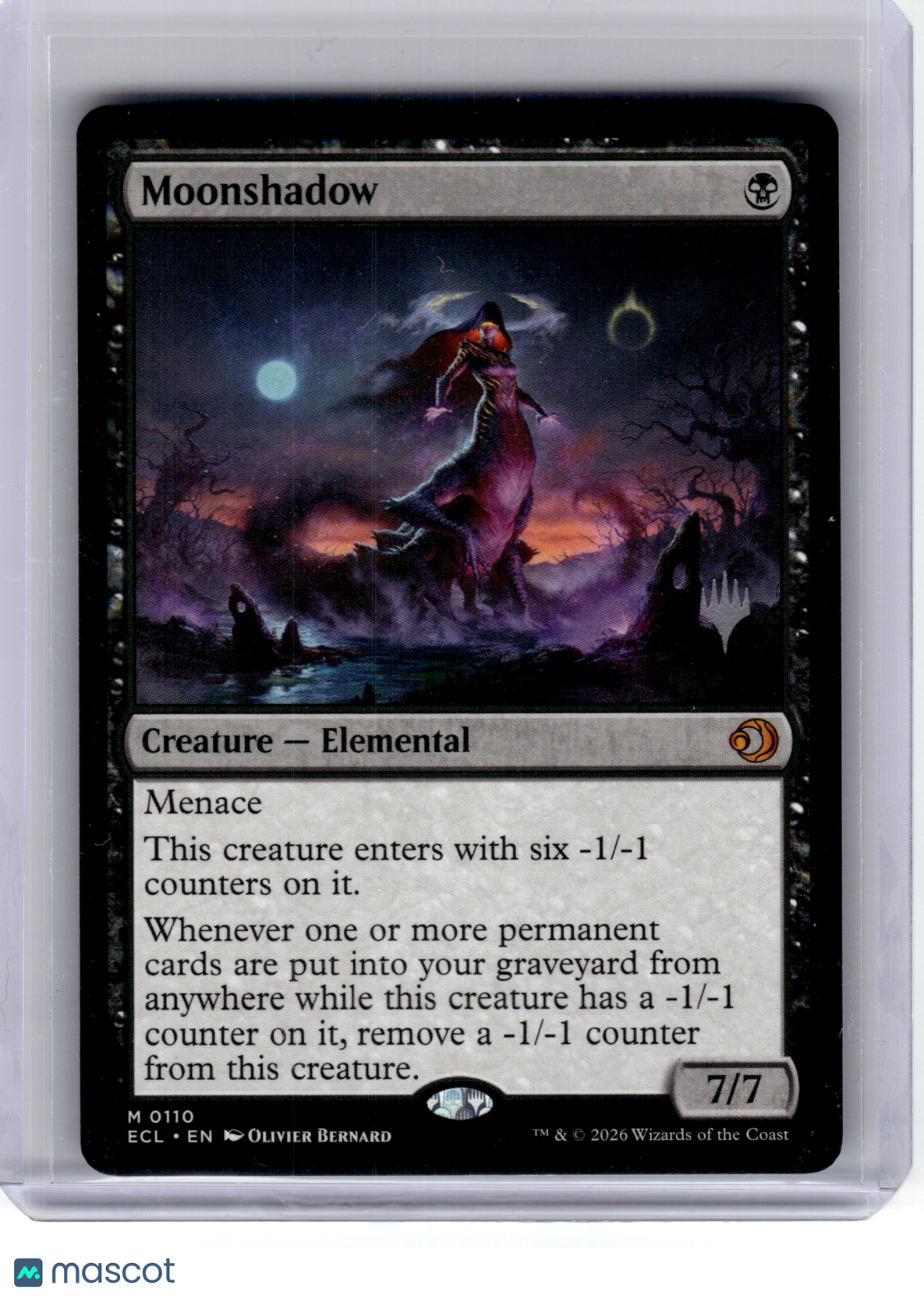 2026 Magic: TG—Moonshadow #110 Promo Pack: Lorwyn Eclipsed—Mythic Nonfoil