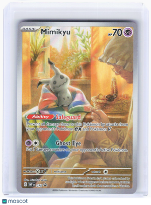 2024 Pokemon—Mimikyu #SVP EN 075 Scarlet & Violet Promo Cards—BSP Foil