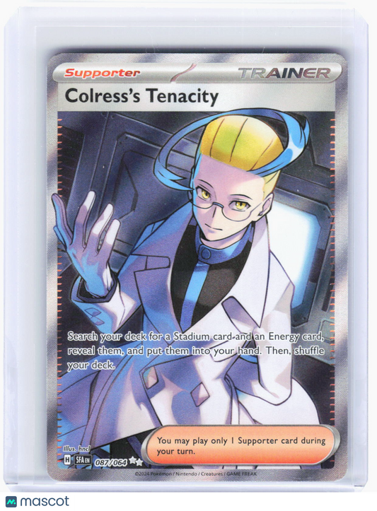 2024 Pokemon—Colress's Tenacity #87/64 Shrouded Fable—Ultra Rare Foil