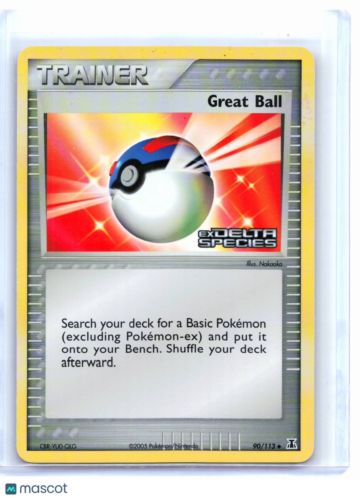 2005 Pokemon—Great Ball (Delta Species Stamp) #90 Delta Species—Uncommon [LP]