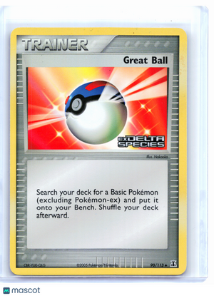 2005 Pokemon—Great Ball (Delta Species Stamp) #90 Delta Species—Uncommon [LP]