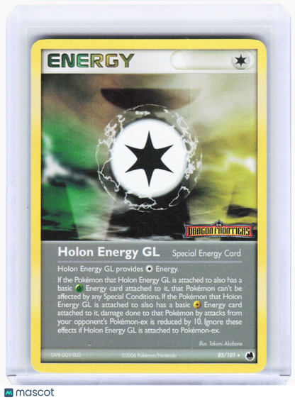2006 Pokemon—Holon Energy GL #85/101 Dragon Frontiers—Rare Reverse Holo (LP)