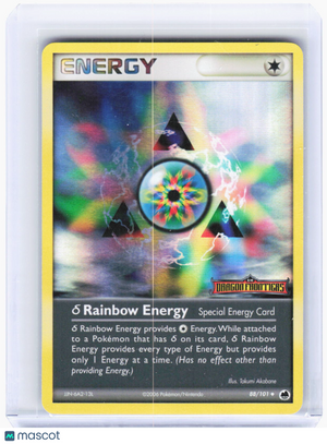 2006 Pokemon—Delta Rainbow Energy #88/101 Dragon Frontiers—Uncommon RH (LP)
