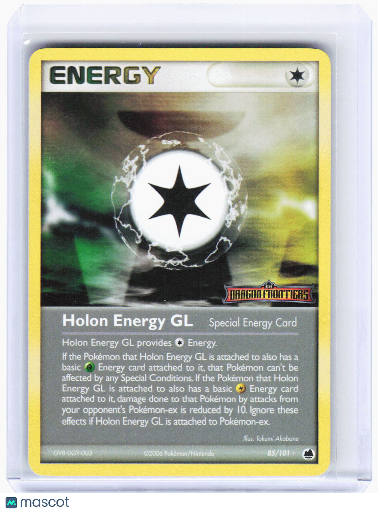 2006 Pokemon—Holon Energy GL #85/101 Dragon Frontiers—Uncommon Reverse Holo (LP)