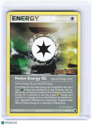 2006 Pokemon—Holon Energy GL #85/101 Dragon Frontiers—Uncommon Reverse Holo (LP)