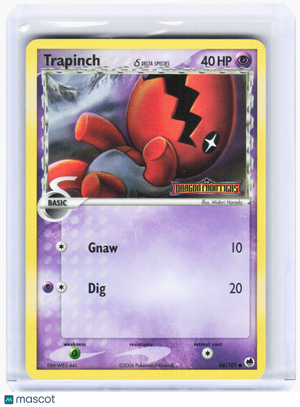 2006 Pokemon—Trapinch (Delta Species) #68/101 Dragon Frontiers—Common RH (LP)