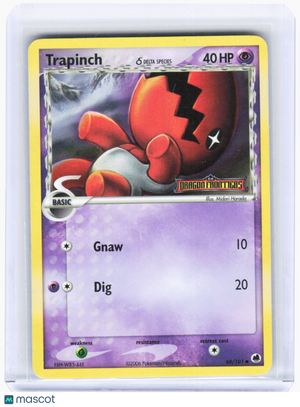 2006 Pokemon—Trapinch (Delta Species) #68/101 Dragon Frontiers—Common RH (LP)