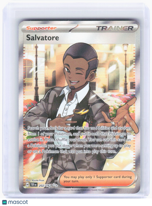 2024 Pokemon—Salvatore #202/162 Temporal Forces—Ultra Rare Foil