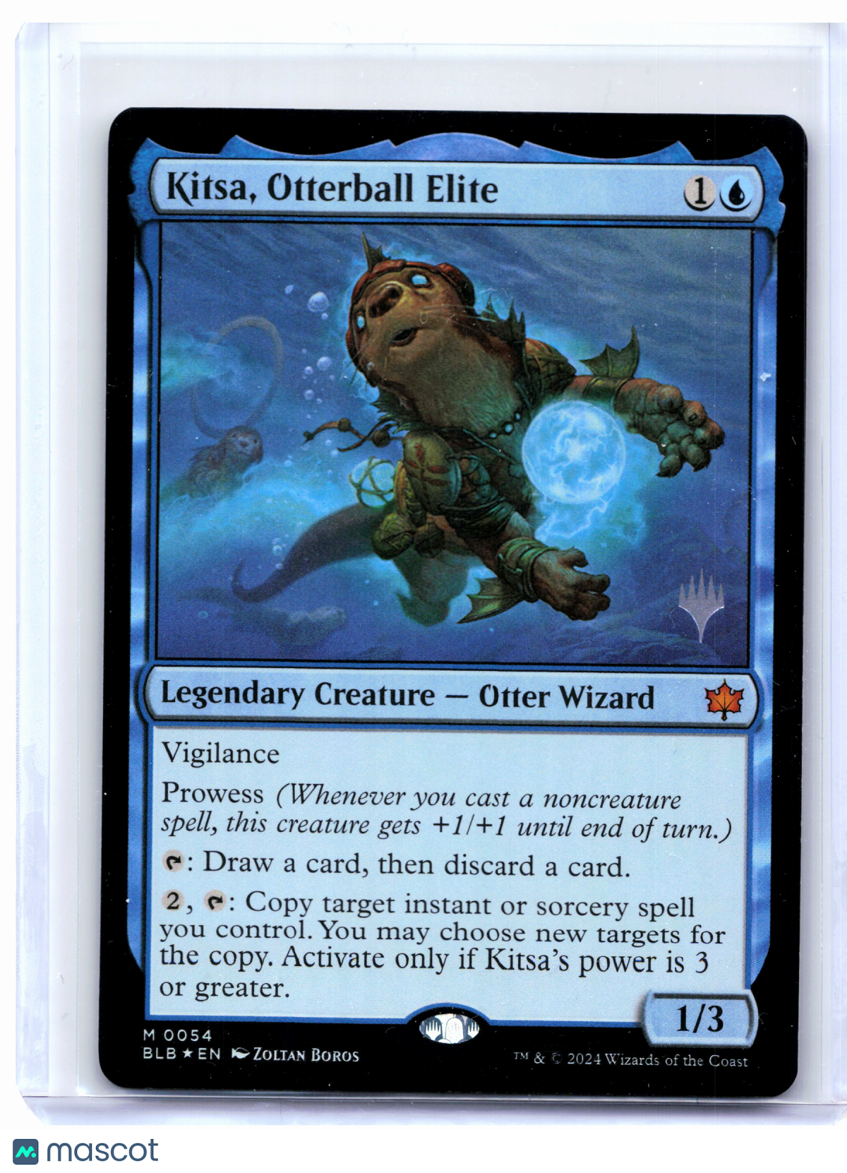 2024 Magic: TG—Kitsa, Otterball Elite #0054 Promo Pack: Bloomburrow—Mythic Foil