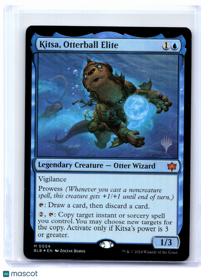 2024 Magic: TG—Kitsa, Otterball Elite #0054 Promo Pack: Bloomburrow—Mythic Foil