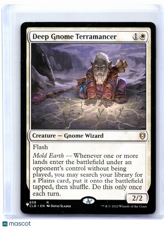 2022 Magic: TG—Deep Gnome Terramancer #658 The List Reprints—Rare Nonfoil