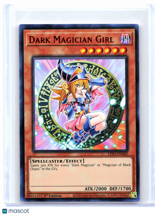 2022 Yu-Gi-Oh! TCG—Dark Magician Girl #LDS3-EN082—Ultra Rare Foil (1st Edition)