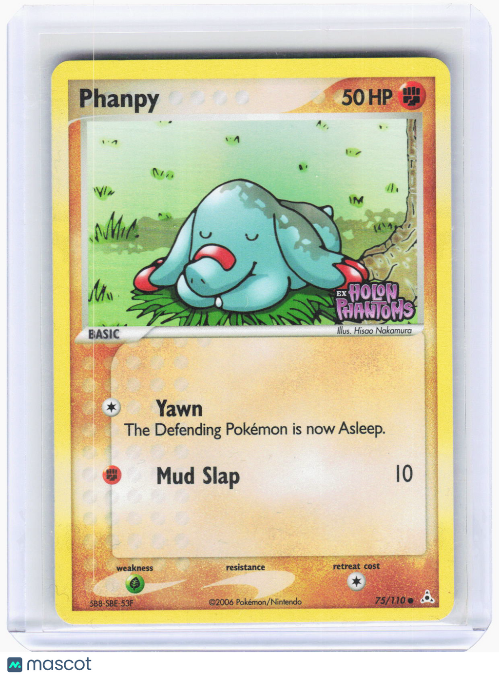 2008 Pokemon—Phanpy #75/110 Holon Phantoms—Common Reverse Holo (Lightly Played)