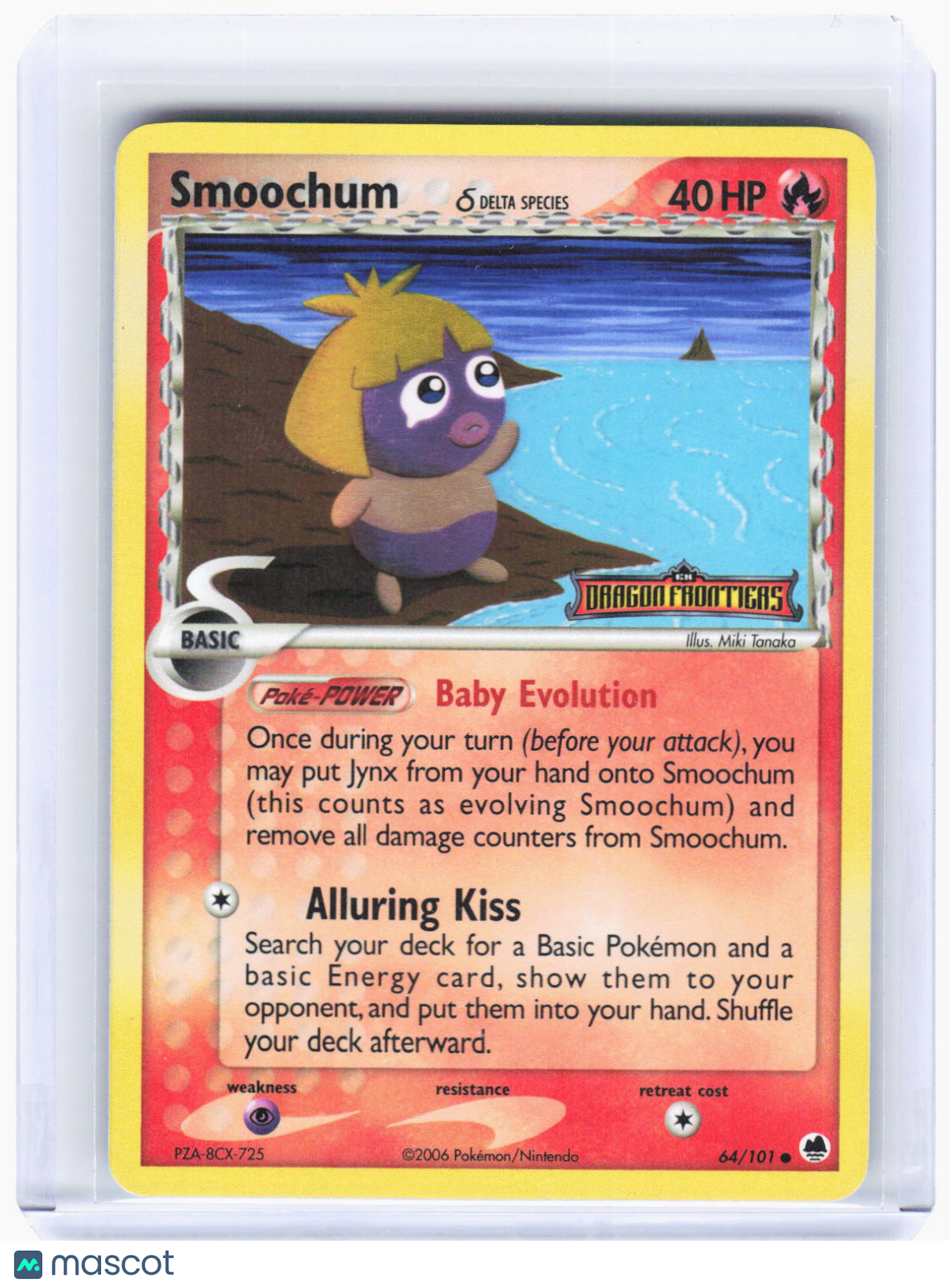 2006 Pokemon—Smoochum (Delta Species) #64/101 Dragon Frontiers—Common RH (LP)