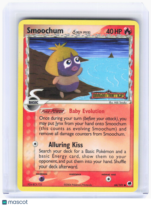 2006 Pokemon—Smoochum (Delta Species) #64/101 Dragon Frontiers—Common RH (LP)