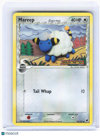 2006 Pokemon—Mareep (Delta Species) #54/101 Dragon Frontiers—Common RH (LP)