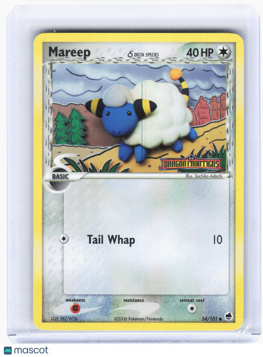 2006 Pokemon—Mareep (Delta Species) #54/101 Dragon Frontiers—Common RH (LP)