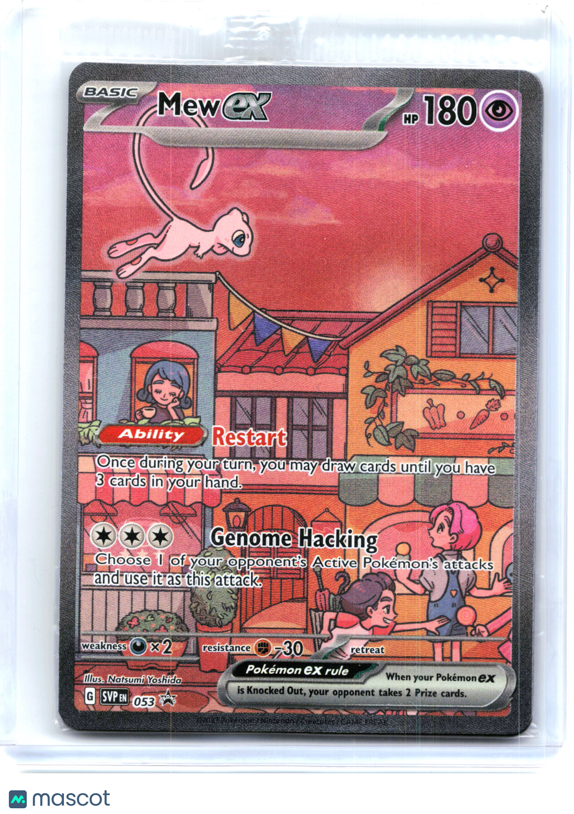 2023 Pokemon—Mew ex #053 Scarlet & Violet Promo Cards—Black Star Promo(Sealed)